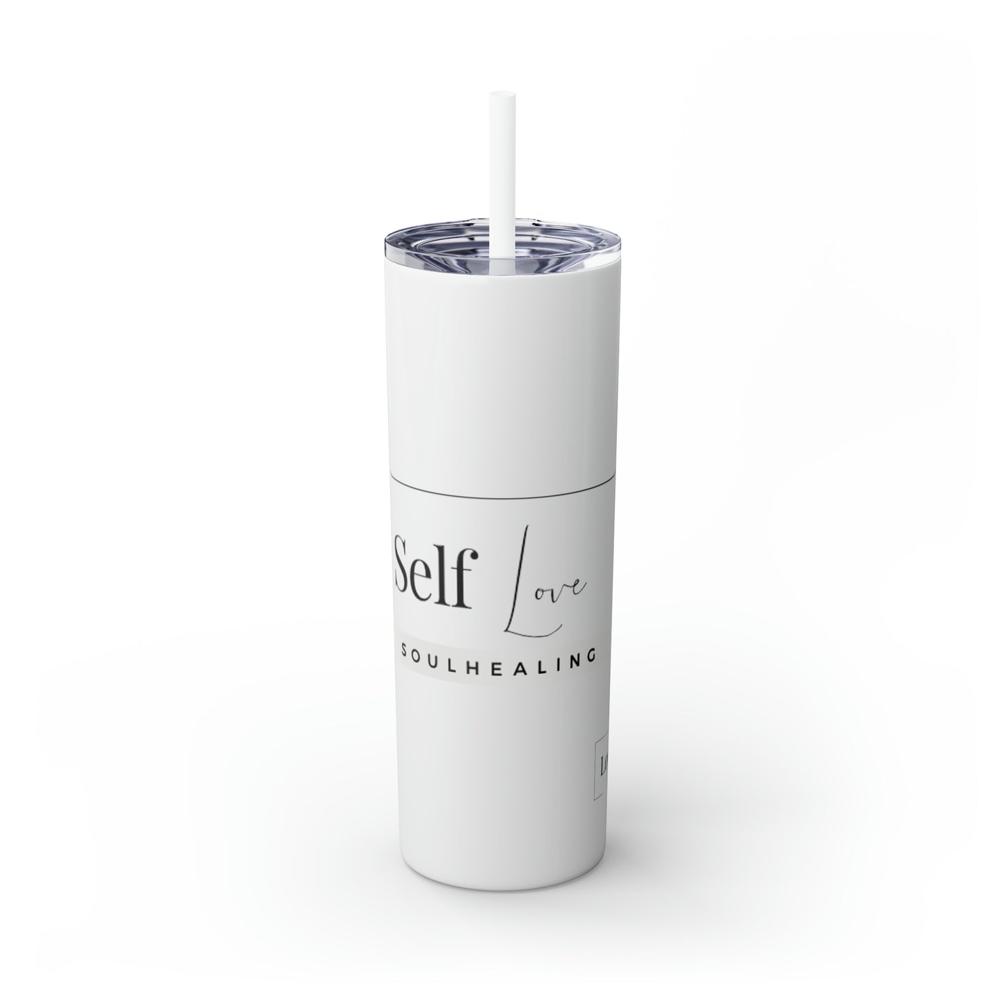 Skinny Tumbler with Straw, 20oz